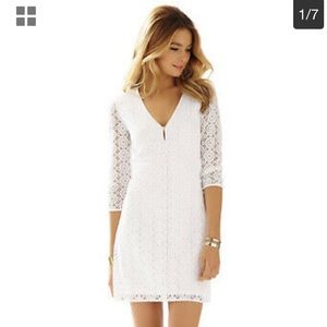 NWT Lilly Pulitzer White lace dress